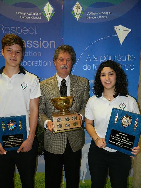 Mira Azzi et Vincent Gascon